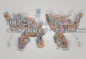 AI界の震撼、サム・アルトマンの突然の解雇とオープンAIの未来