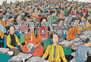 AIによる職の奪取、文系は危機か？未来の日本への挑戦