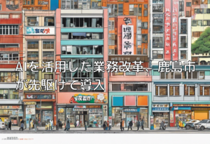 AIを活用した業務改革、鹿島市が先駆けて導入