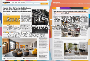 Amazonのレビュー要約機能を自作しよう：AIの力で顧客の声をキャッチする方法