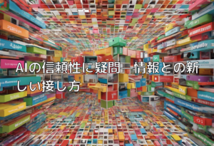 AIの信頼性に疑問—情報との新しい接し方