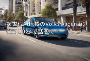 次世代AI搭載のVolkswagen車、CES 2024で話題に！