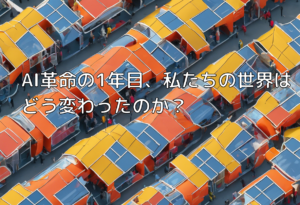 AI革命の1年目、私たちの世界はどう変わったのか？