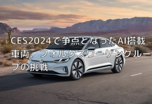 CES2024で争点となったAI搭載車両、フォルクスワーゲングループの挑戦