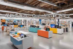 革新の先へ、OpenAIの新プラットフォーム「ChatGPT Team」と「GPT Store」