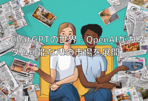 ChatGPTの世界：OpenAIがカスタム可能なAIの市場を展開