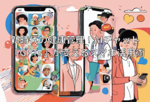 新時代の健康管理！AIチャット「GPTs」が変えるスマホ活用術