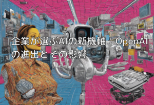 企業が選ぶAIの新機軸：OpenAIの進出とその影響