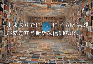 未来はすでにここに？ AIと宗教が交差する新たな信仰の形