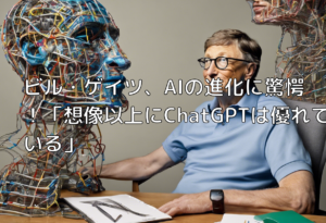 ビル・ゲイツ、AIの進化に驚愕！「想像以上にChatGPTは優れている」