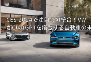 CES 2024で注目のAI統合！VWがChatGPTを搭載する自動車の未来