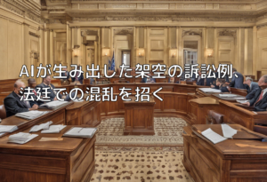 AIが生み出した架空の訴訟例、法廷での混乱を招く