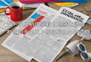 データ分析の革新！危険と隣合わせのテキストからSQLへの変換