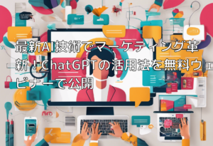 最新AI技術でマーケティング革新！ChatGPTの活用法を無料ウェビナーで公開