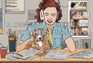 AIとの会話がもっと便利に！ChatGPTの新機能「Memory」