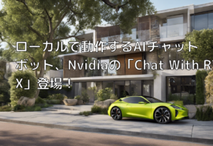 ローカルで動作するAIチャットボット、Nvidiaの「Chat With RTX」登場！