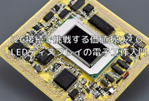 I2C接続で挑戦する価値あり！OLEDディスプレイの電子工作入門