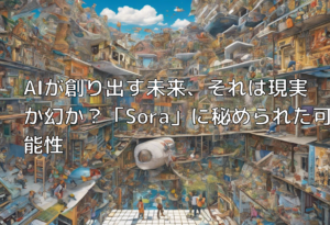 AIが創り出す未来、それは現実か幻か？「Sora」に秘められた可能性