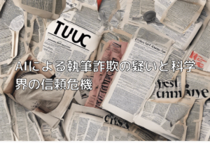 AIによる執筆詐欺の疑いと科学界の信頼危機