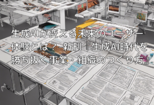 生成AIが変える未来のユーザー体験とは？–新刊『生成AI時代を勝ち抜く事業・組織のつくり方』