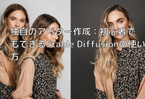 独自のアバター作成：初心者でもできるStable Diffusionの使い方