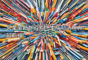 営業革新を導く！生成AI活用の最前線