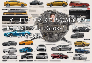 イーロン・マスク氏のAI企業が新言語モデル「Grok-1」オープンソースで公開