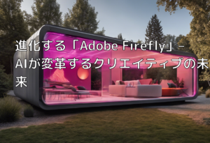 進化する「Adobe Firefly」– AIが変革するクリエイティブの未来