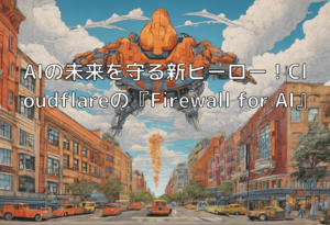 AIの未来を守る新ヒーロー！Cloudflareの『Firewall for AI』