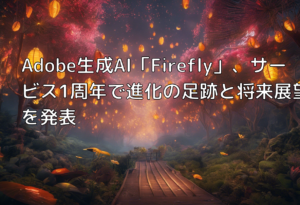 Adobe生成AI「Firefly」、サービス1周年で進化の足跡と将来展望を発表