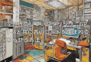 次世代のリファクタリング：GPT-4と共に古いコードを生まれ変わらせる方法