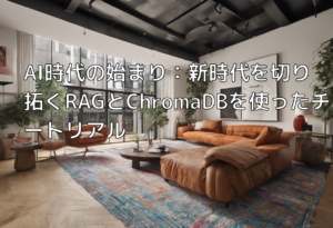 AI時代の始まり：新時代を切り拓くRAGとChromaDBを使ったチュートリアル