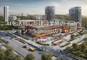 AIを活用した建設業界のイノベーション – Sunwayのチャレンジ