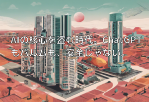 AIの核心を盗む時代。ChatGPTもパルムも、安全じゃない。