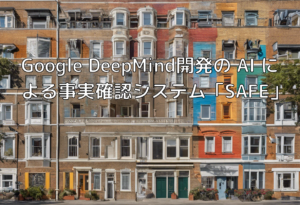 Google DeepMind開発の AI による事実確認システム「SAFE」