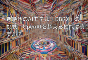 新時代のAIモデル「DBRX」の挑戦 – OpenAIを超える性能は真実か？