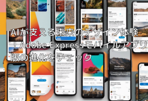 AIが支える未来のデザイン体験！Adobe Expressモバイルアプリβ版の進化をチェック