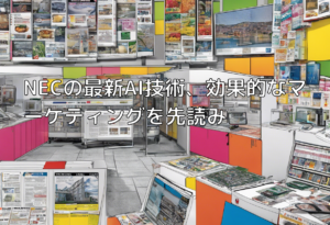 NECの最新AI技術、効果的なマーケティングを先読み