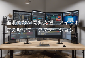 画期的なAI開発支援！マインギアの新型ワークステーション