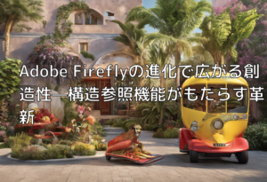 Adobe Fireflyの進化で広がる創造性—構造参照機能がもたらす革新