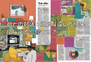 AIとの対話：微妙な違いが結果に与える影響とは？