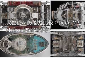 次世代AIの能力比較：DeciLMとMistralを徹底検証