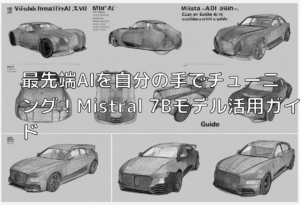 最先端AIを自分の手でチューニング！Mistral 7Bモデル活用ガイド