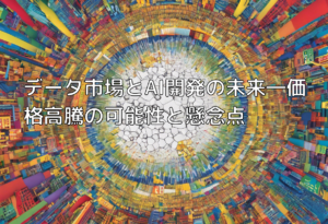 データ市場とAI開発の未来―価格高騰の可能性と懸念点