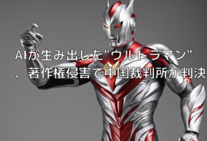 AIが生み出した”ウルトラマン”、著作権侵害で中国裁判所が判決