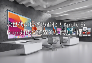 次世代AI技術の進化！Apple Silicon対応の驚異的な能力とは？