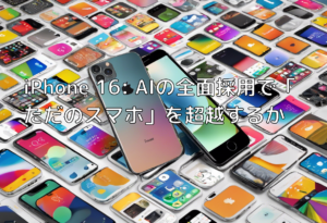 iPhone 16: AIの全面採用で「ただのスマホ」を超越するか