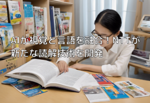 AIが視覚と言語を融合！NTTが新たな読解技術を開発