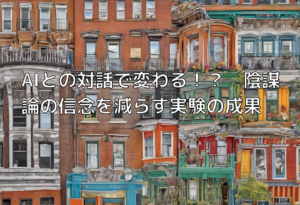 AIとの対話で変わる！？　陰謀論の信念を減らす実験の成果