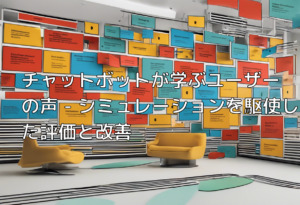 チャットボットが学ぶユーザーの声 – シミュレーションを駆使した評価と改善